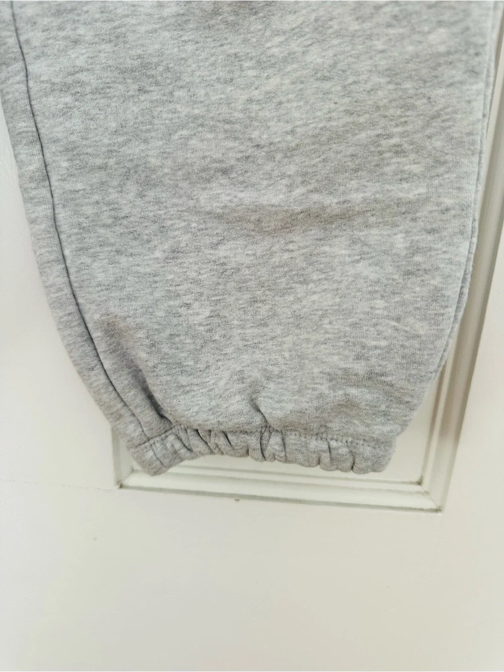 Athleta Girl Heather Light Gray Jogger Sweatpants Sz 7